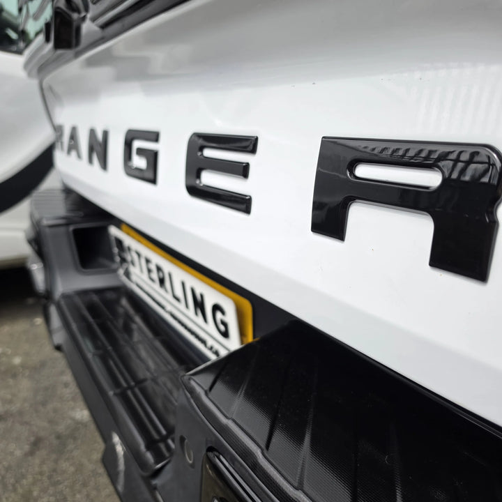Rear Tailgate Gel Letters For Ford Ranger T9 2023+