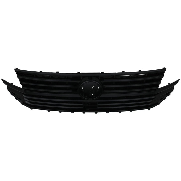 Front Grille For Volkswagen Transporter T6.1 2019-2023 - Gloss Black