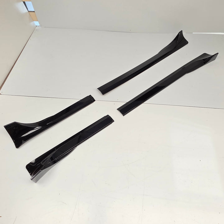 Black Side Skirts For Tesla Model Y 2020-2024