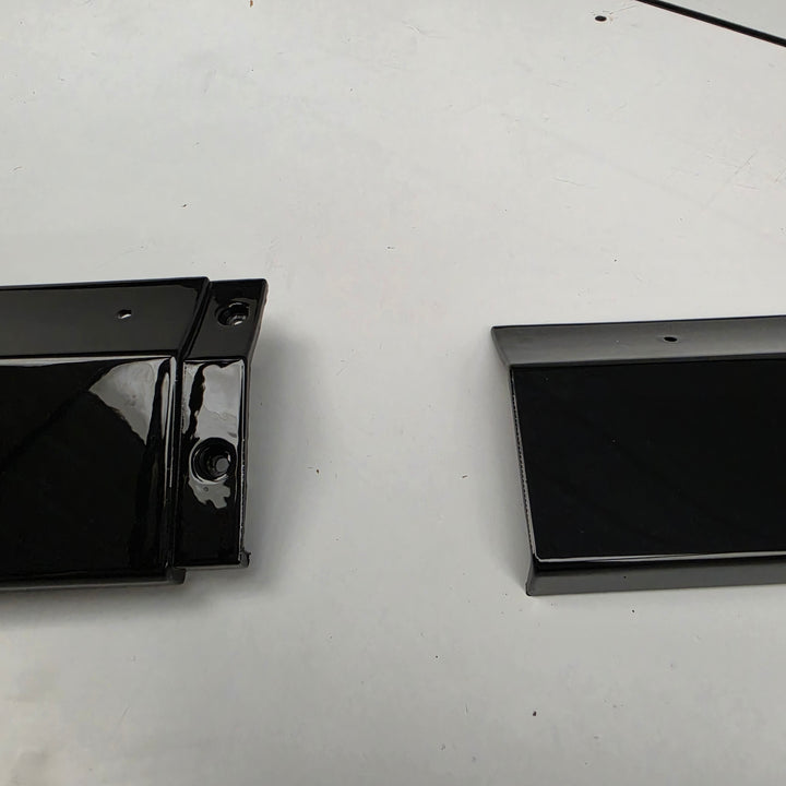 Tesla Model 3 Pre-Facelift 4pc Side Skirts White Background Studio Shot