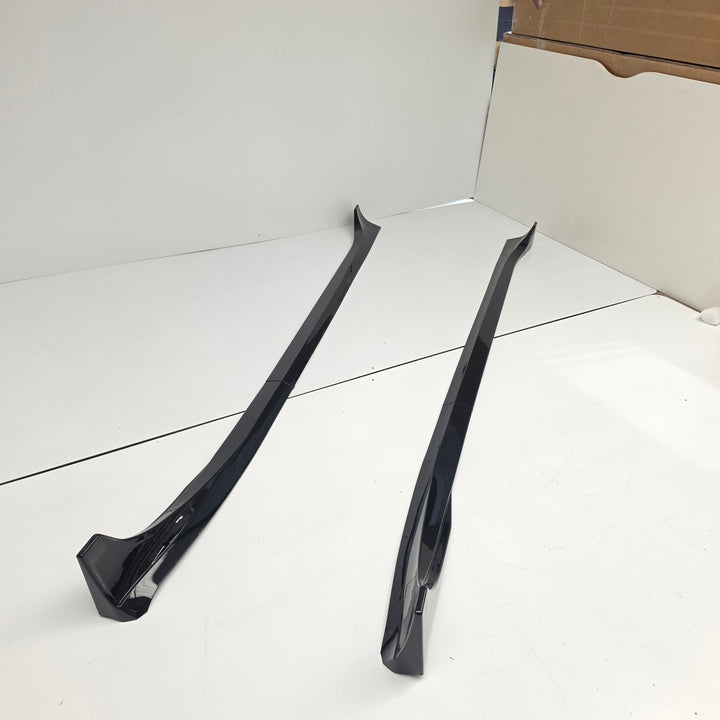 Tesla Model 3 Pre-Facelift 4pc Side Skirts White Background Studio Shot