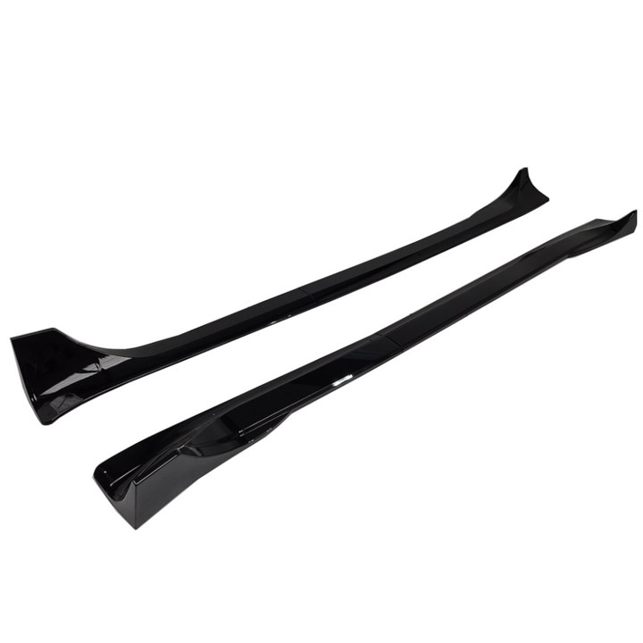 Black Side Skirts For Tesla Model Y 2020-2024