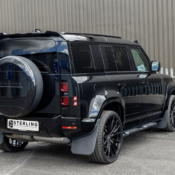 Wide Wheel Arches Sterling Raptor Style For Land Rover Defender 110 L663 2020+ - Gloss Black