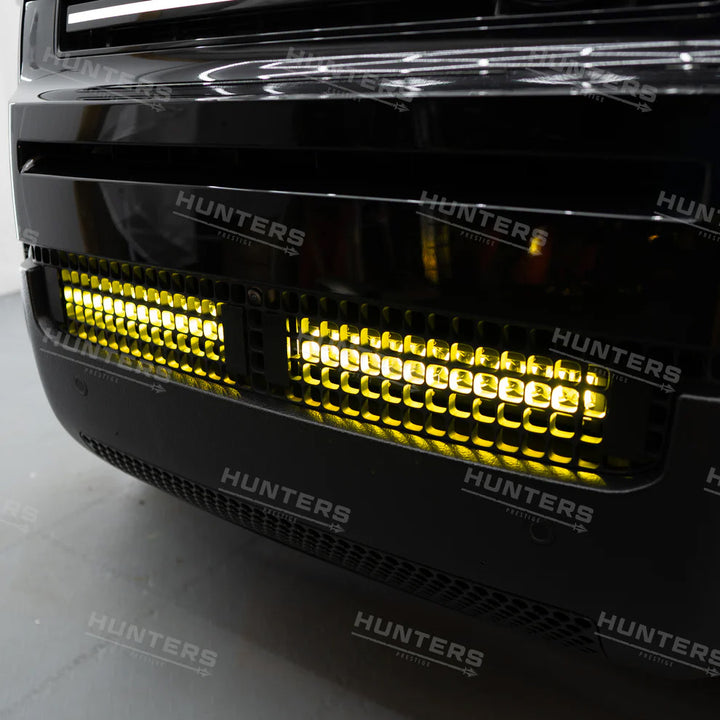 Defender Integrated Lower Grill Light Bar