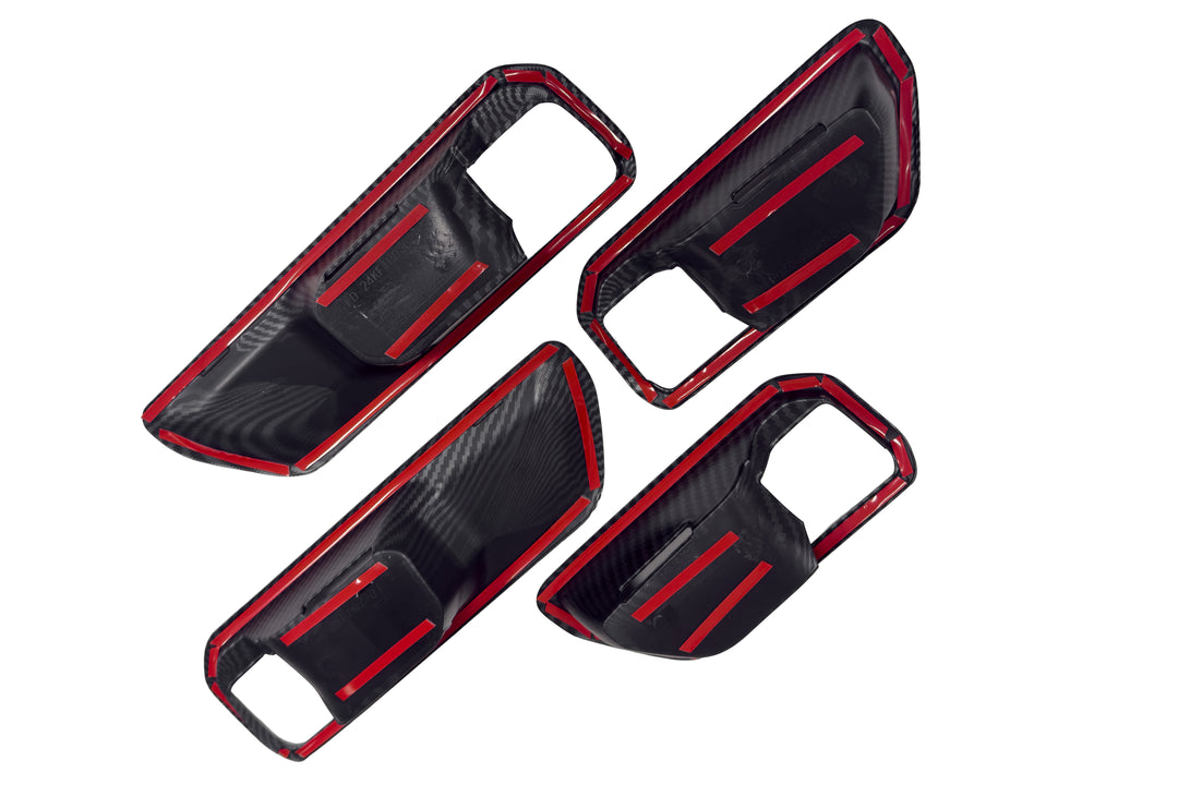 Land Cruiser LC250 2025 Carbon Fiber Interior Door Handle Protection Kit