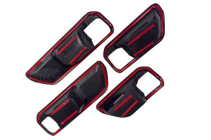 Land Cruiser LC250 2025 Carbon Fiber Interior Door Handle Protection Kit