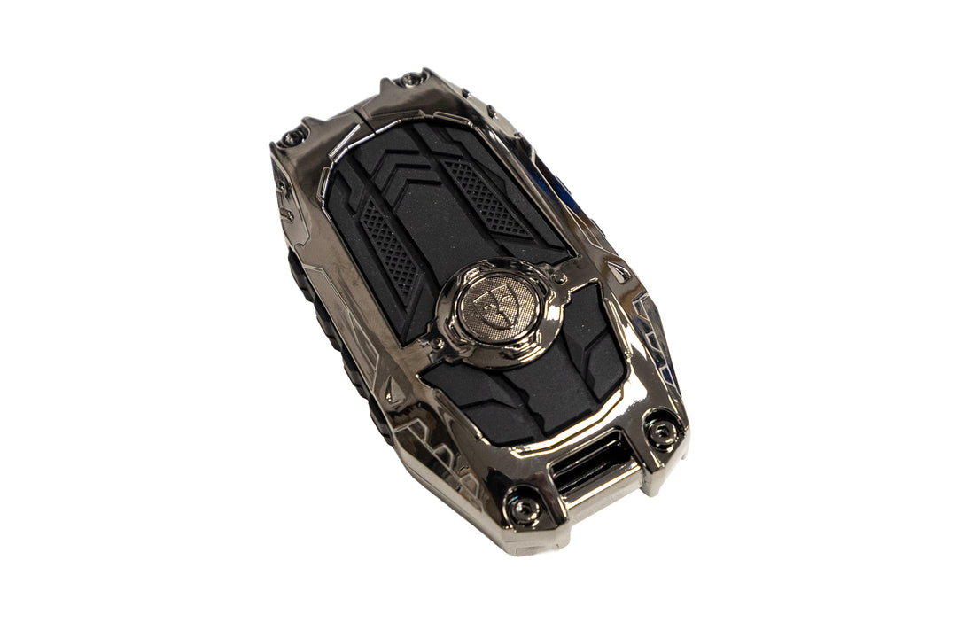 Toyota Land Cruiser LC250 2025 Key Case Cover 3 Button Black/Sliver