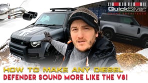 Quicksilver Land Rover Defender D200, D240, D250, D300 90, 110 and 130 - Sound Generator Exhaust System with Sound Architect™(2019 on)