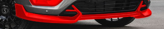 Ford Transit Custom Upto 2023 Front Splitter & Fog Light Surrounds