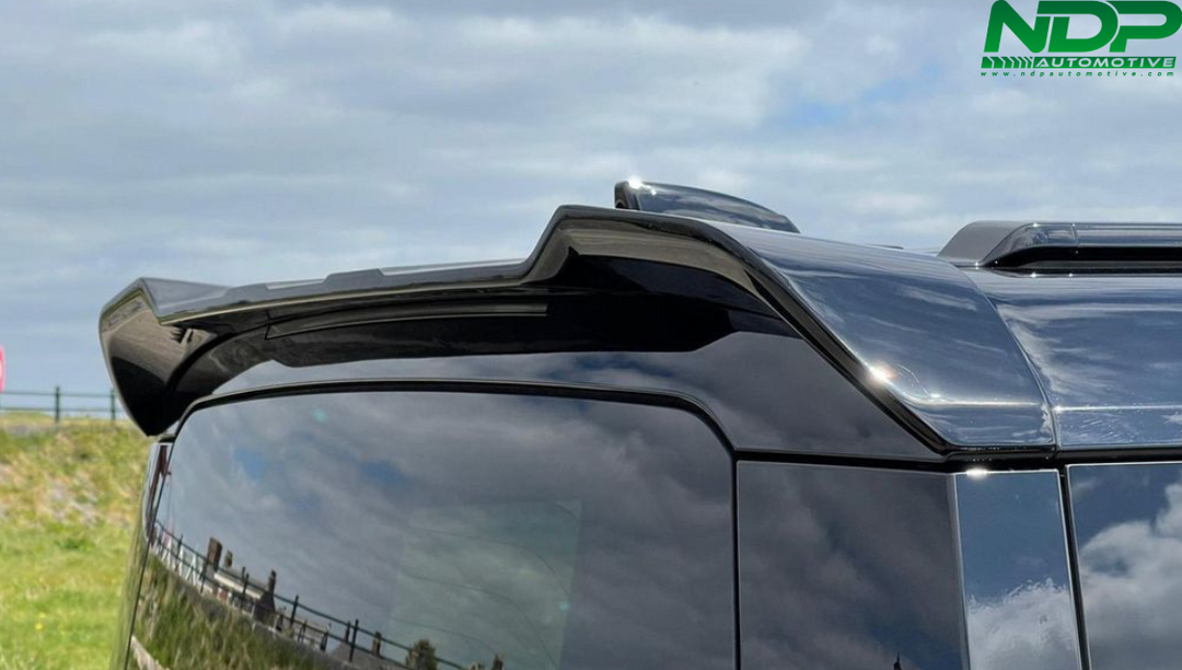 NDP Rear Spoiler Gloss Black - Fits 2020+ Defender