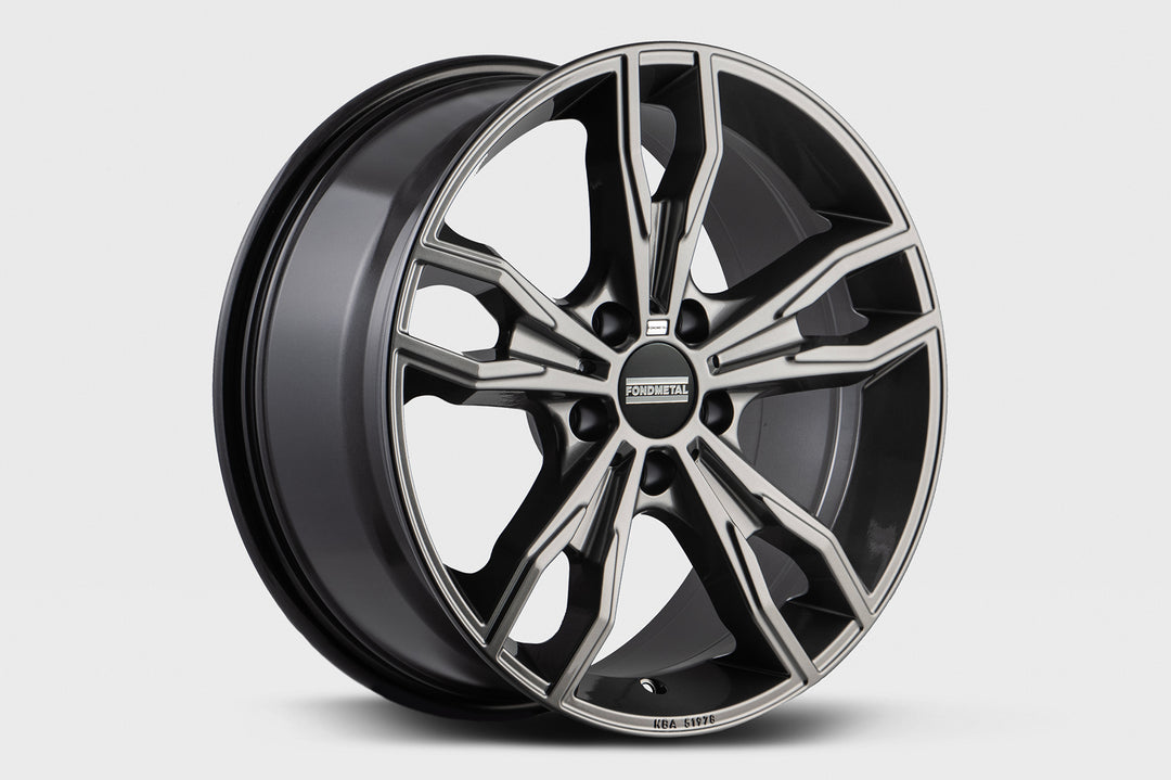 Fondmetal ALKE 8.5 x 20" Alloy Wheel - Gloss Titanium - ET25 5x120 PCD 72.5 CB - BMW 3 & 4 Series