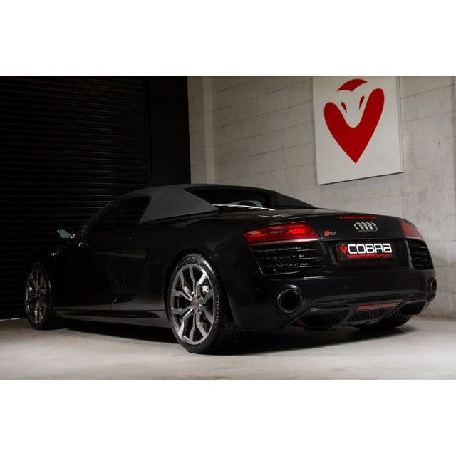 Audi R8 5.2 V10 Gen 1 (Facelift) (13-15) Valved Cat Back Performance Exhaust