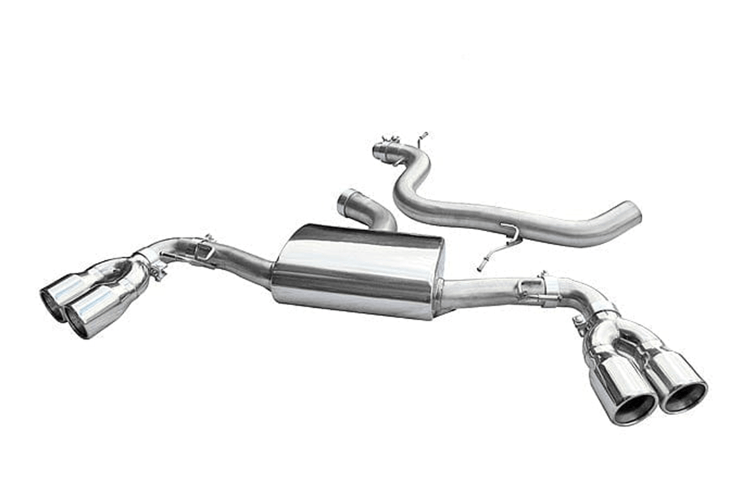 Audi TT (Mk2) 1.8/2.0 TFSI (2WD) (2007-11) Cat Back Performance Exhaust