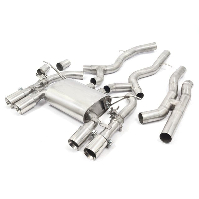 BMW M4 (F82) Coupe 3" Valved Secondary Cat Back Performance Exhaust