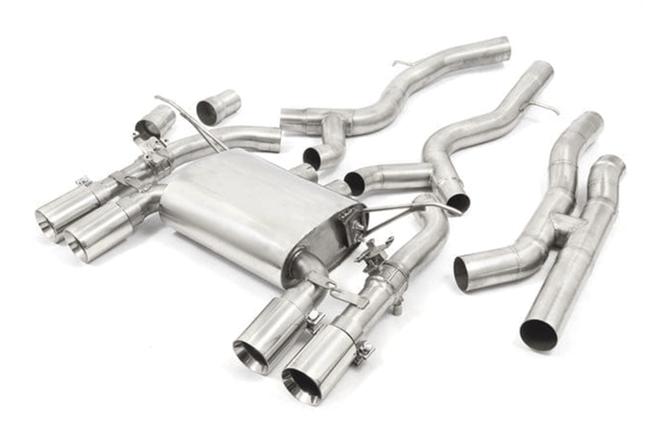 BMW M4 Competition (F82 LCI) Coupé 3" Valved Secondary GPF Back Performance Exhaust