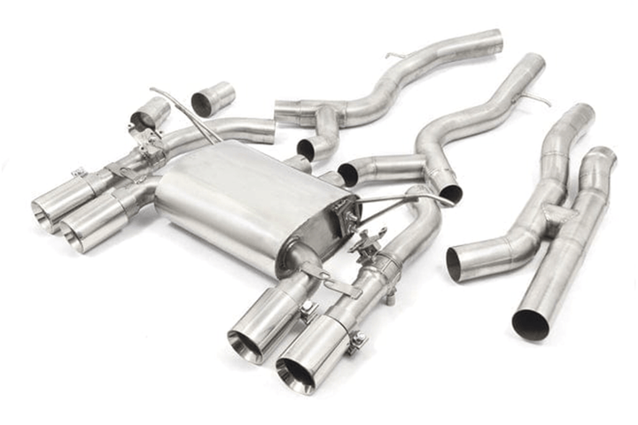 BMW M4 (F82) Coupe 3" Valved Secondary Cat Back Performance Exhaust