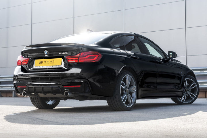 BMW 4 Series M Performance Style Rear Diffuser (F32/F33) - Single Tailpipe Twin Exit