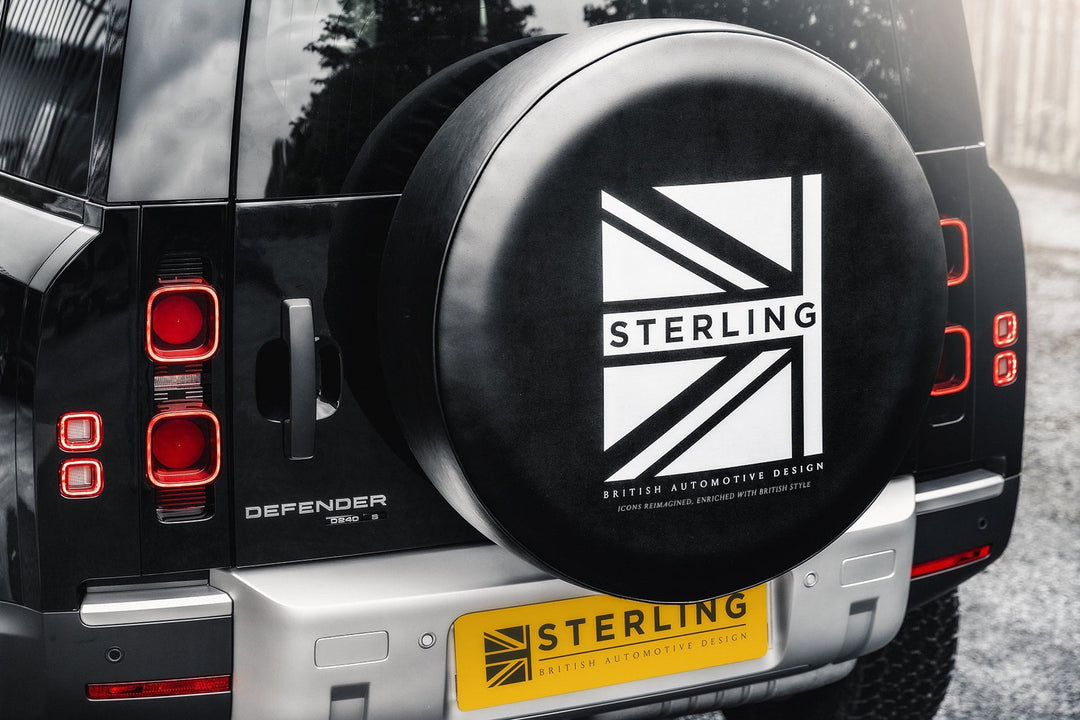 Sterling Flag Motif Wheel Cover Wheel Cover Sterling Automotive 