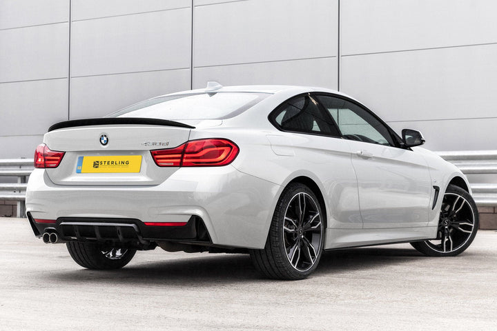 BMW 4 Series M Performance Style Rear Diffuser (F32/F33) - Twin Tailpipe Left Exit