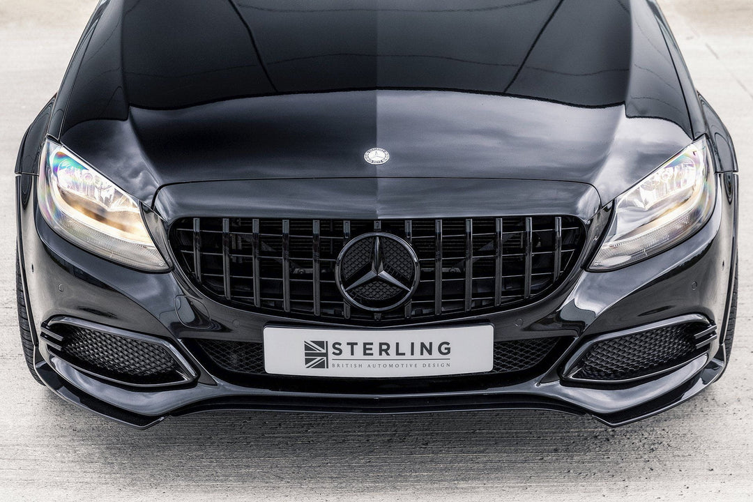 Mercedes-Benz C-Class Panamericana GTR Style Grille (W205 14/18 without camera)