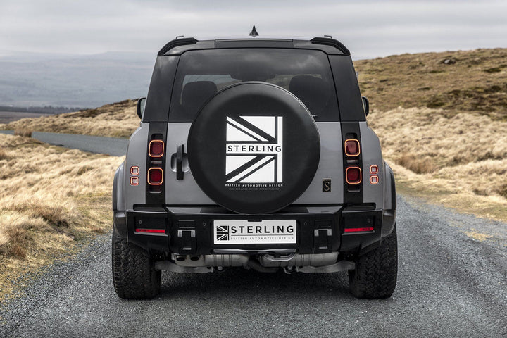 Sterling Flag Motif Wheel Cover Wheel Cover Sterling Automotive 