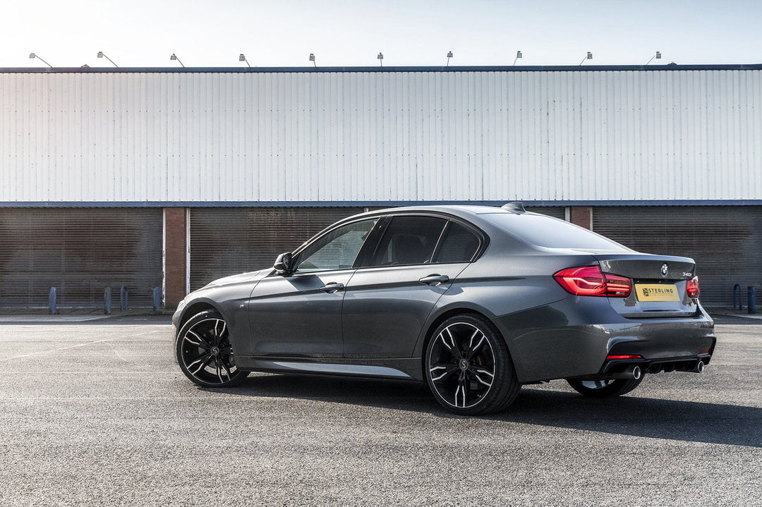 BMW 3 Series M Performance Style Rear Diffuser (F30/F31) - Single Tailpipe Twin Exit