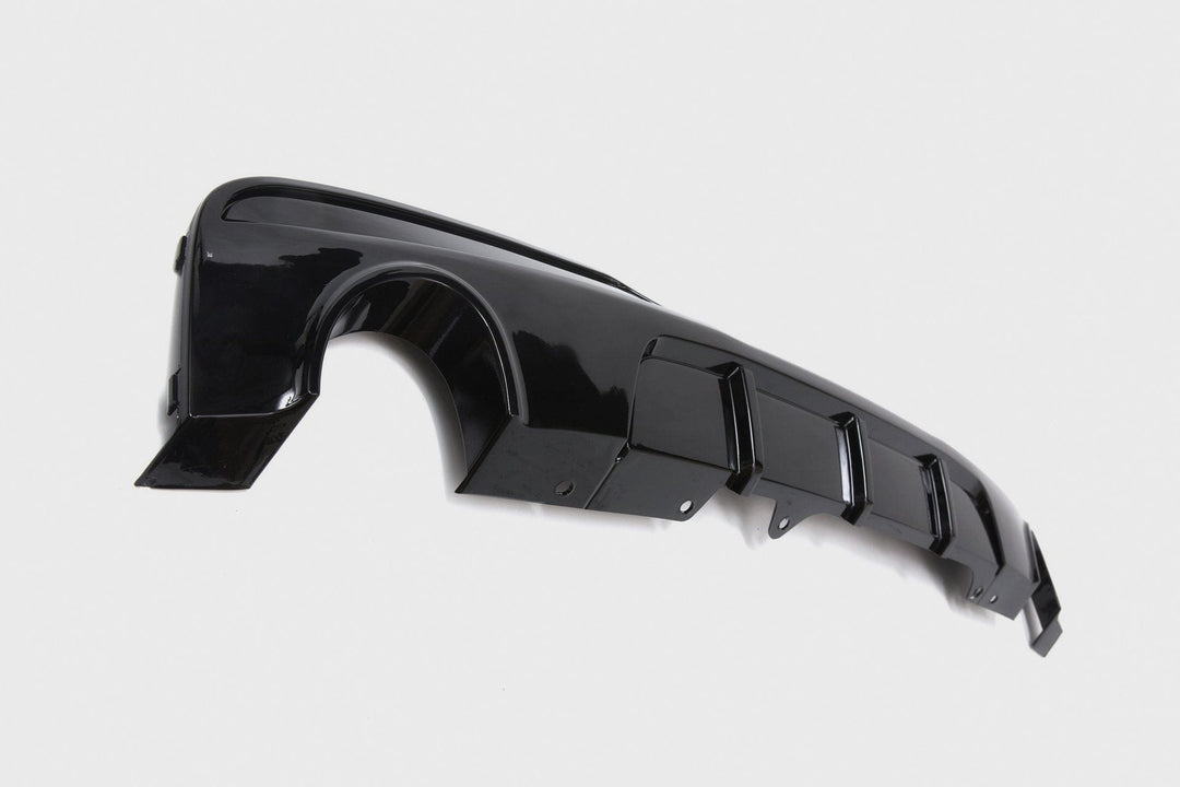 BMW 5 Series M Performance Style Rear Diffuser (F10/F11) - Single Tailpipe Twin Exit