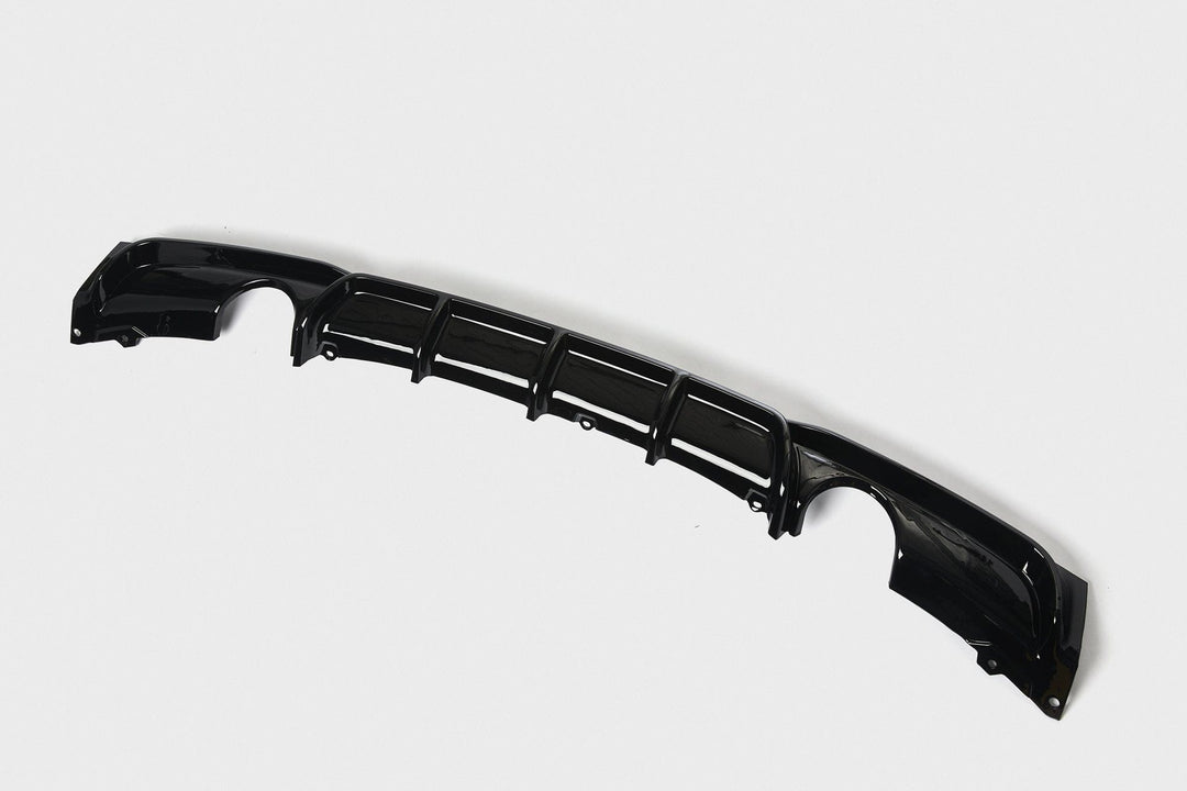 BMW 3 Series M Performance Style Rear Diffuser (F30/F31) - Single Tailpipe Twin Exit