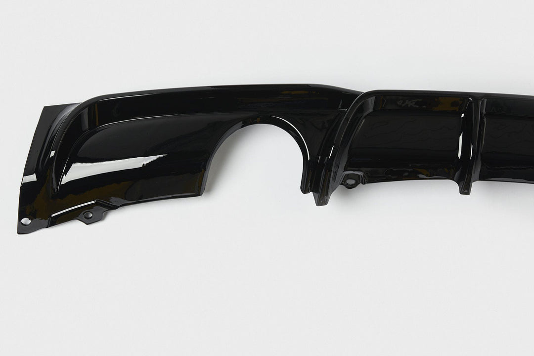 BMW 3 Series M Performance Style Rear Diffuser (F30/F31) - Single Tailpipe Twin Exit