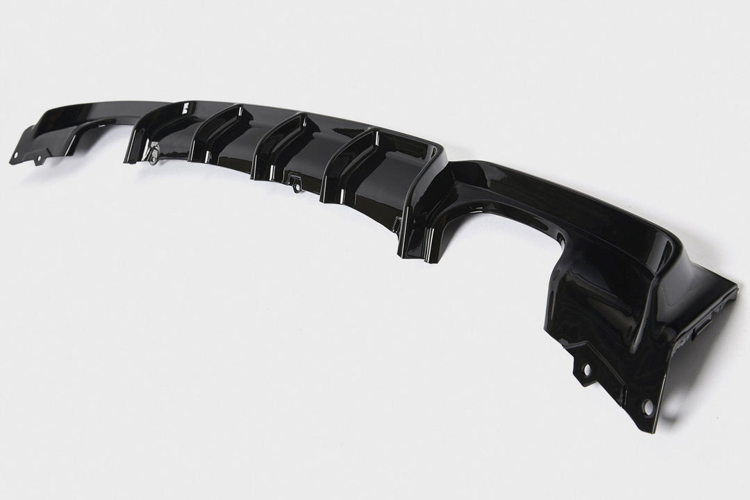 BMW 3 Series M Performance Style Rear Diffuser (F30/F31) - Twin Tailpipe Twin Exit