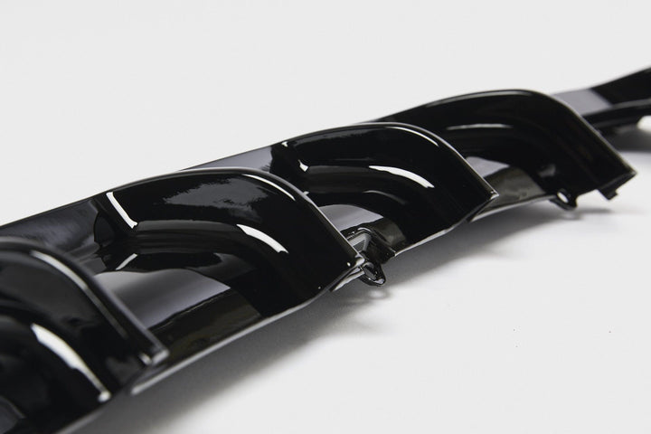 BMW 3 Series M Performance Style Rear Diffuser (F30/F31) - Twin Tailpipe Twin Exit