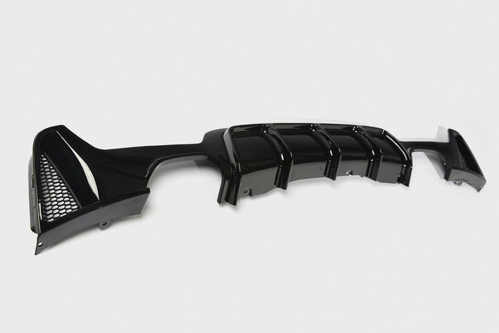 BMW 4 Series M Performance Style Rear Diffuser (F32/F33) - Twin Tailpipe Twin Exit
