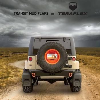 Jeep Wrangler JK Transit mud flap kit