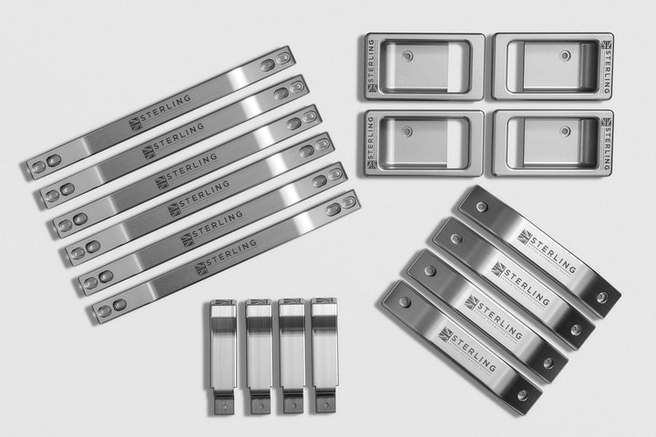 Machined Interior Hardware Kit - 110 Land Rover Defender