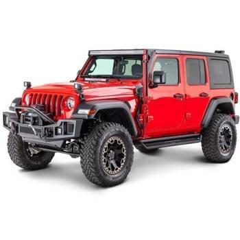 Jeep Wrangler 4 door Side Steps Dominator D1