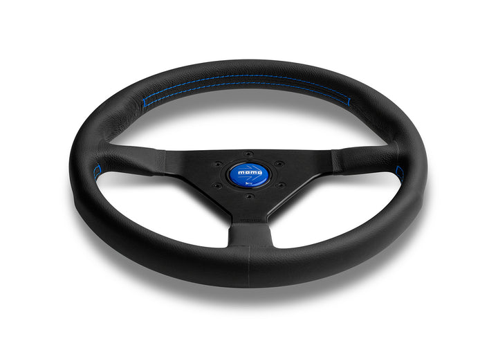 Momo Montecarlo Steering Wheel - Black Leather