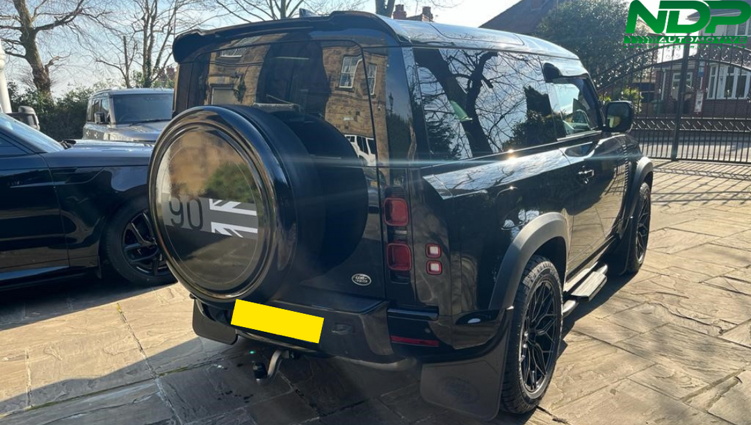 NDP Wheel Cover - Gloss Black Union Jack