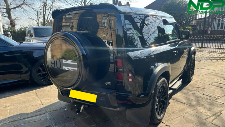 NDP Wheel Cover - Gloss Black Union Jack