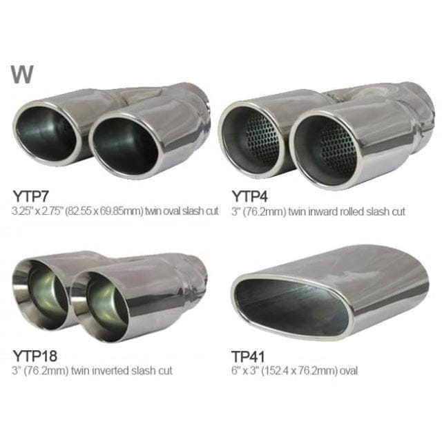 Audi A3 (8P) 2.0 TDI 140PS (2WD) (3 Door) Twin Tip Cat Back Performance Exhaust - Sterling Automotive Design