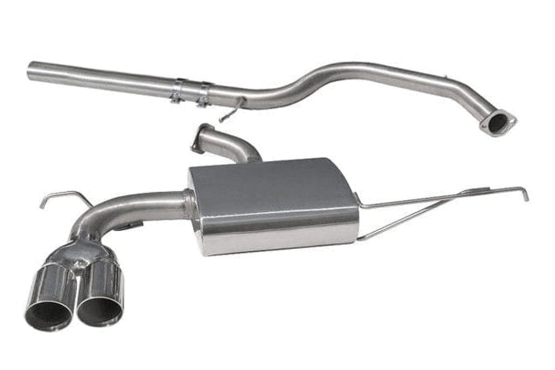 Audi A3 (8P) 2.0 TDI 140PS (2WD) (3 Door) Twin Tip Cat Back Performance Exhaust - Sterling Automotive Design