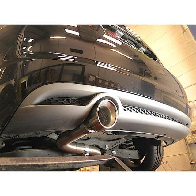 Audi A3 (8P) 2.0 TDI 2WD (2008-12) (5 Door) Single Tip Cat Back Performance Exhaust - Sterling Automotive Design