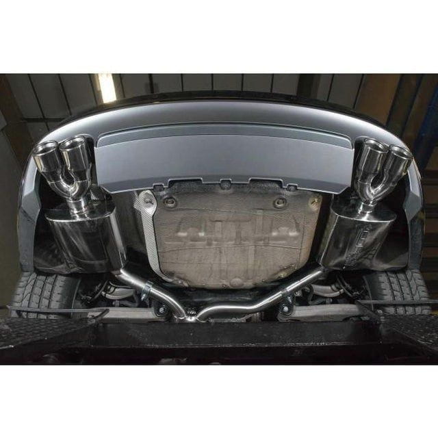 Audi A5 2.0 TDI Coupe (S-Line) Dual Exit S5 Style Performance Exhaust Conversion - Sterling Automotive Design