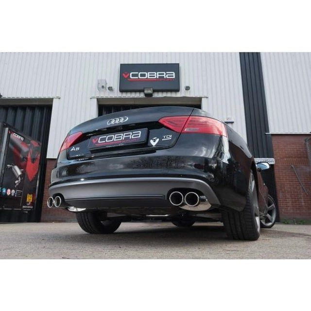 Audi A5 2.0 TDI Coupe (S-Line) Dual Exit S5 Style Performance Exhaust Conversion - Sterling Automotive Design