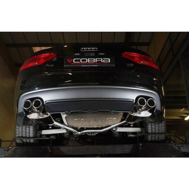 Audi A5 2.0 TDI Coupe (S-Line) Dual Exit S5 Style Performance Exhaust Conversion - Sterling Automotive Design