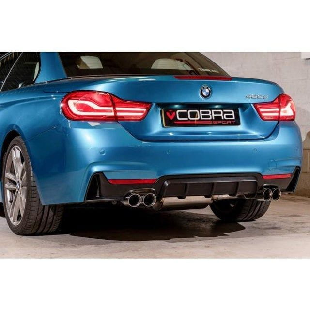 BMW 425D (F32/F33/F36) Quad Exit M4 Style Performance Exhaust Conversion