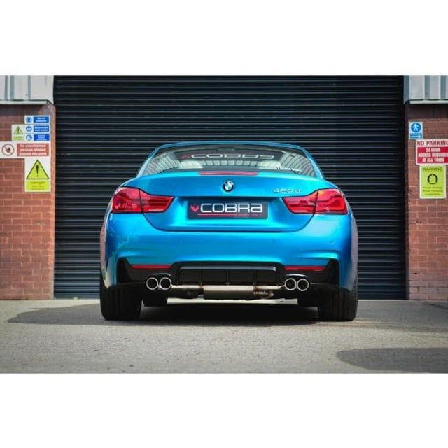 BMW 420D (F32/F33/F36) Quad Exit M4 Style Performance Exhaust Conversion