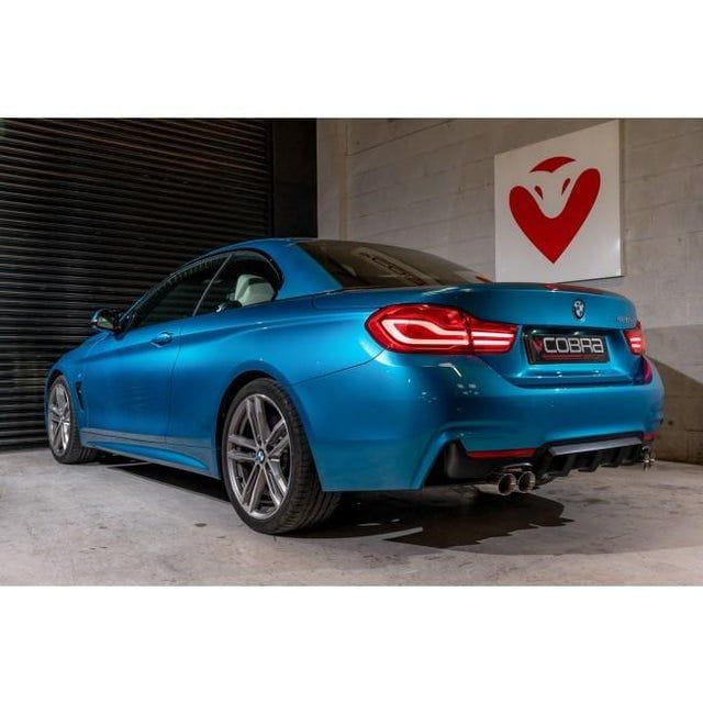 BMW 420D (F32/F33/F36) Quad Exit M4 Style Performance Exhaust Conversion