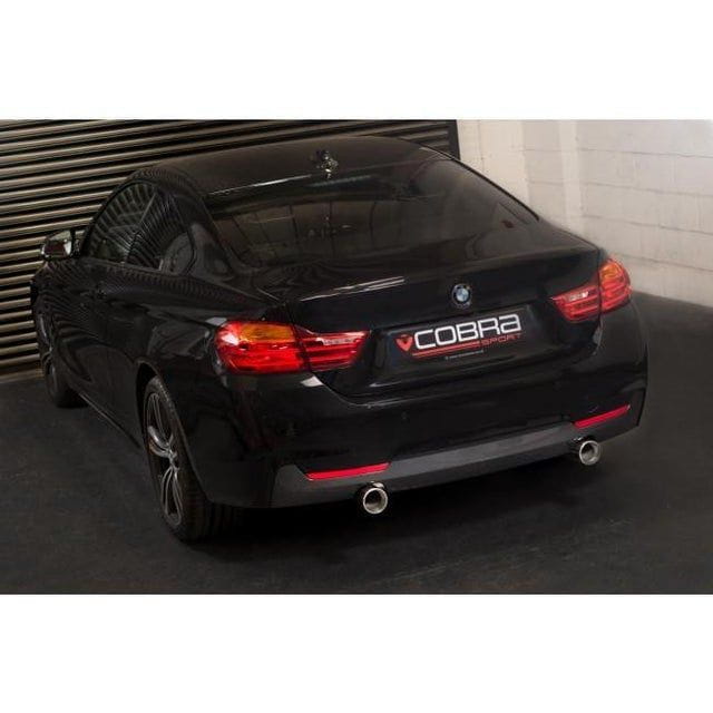 BMW 435D (F32/F33/F36) 440i Style Dual Exit Exhaust Conversion