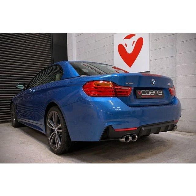 BMW 430D (F32/F33/F36) Quad Exit M4 Style Performance Exhaust