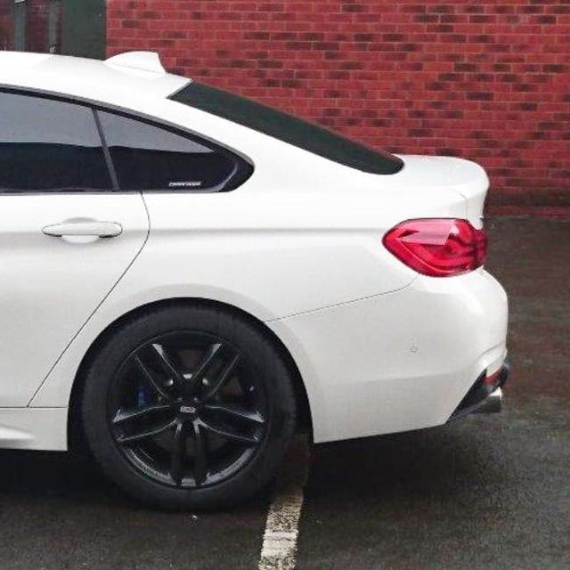 BMW 435D (F32/F33/F36) 440i Style Dual Exit Exhaust Conversion